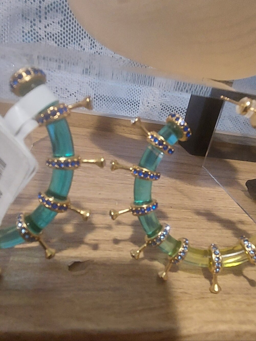 Schiaparelli Gradient Earrings - Picture 13 of 13